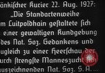 Image Adolf Hitler Nuremberg ALLEMAGNE, 1927, de la seconde 6 séquences d'archives historiques vidéo 65675047282