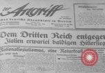 Image Adolf Hitler 1932 et 1933 montée en puissance Allemagne, 1932, de la seconde 38 séquences d'archives historiques vidéo 65675047284