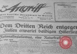Image Adolf Hitler 1932 et 1933 montée en puissance Allemagne, 1932, de la seconde 42 séquences d'archives historiques vidéo 65675047284