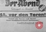 Image Adolf Hitler 1932 et 1933 montée en puissance Allemagne, 1932, de la seconde 43 séquences d'archives historiques vidéo 65675047284