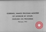 Image of Hermann Goering Germany, 1933, second 4 stock footage video 65675047286