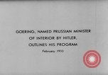 Image of Hermann Goering Germany, 1933, second 5 stock footage video 65675047286
