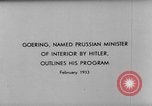 Image of Hermann Goering Germany, 1933, second 6 stock footage video 65675047286