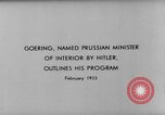 Image of Hermann Goering Germany, 1933, second 8 stock footage video 65675047286