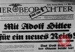 Image of election day Bavaria Germany, 1933, second 8 stock footage video 65675047287