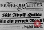 Image of election day Bavaria Germany, 1933, second 11 stock footage video 65675047287