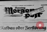 Image of election day Bavaria Germany, 1933, second 14 stock footage video 65675047287