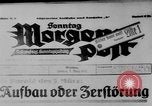 Image of election day Bavaria Germany, 1933, second 15 stock footage video 65675047287