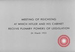 Image Adolf Hitler Allemagne, 1933, de la seconde 1 séquences d'archives historiques vidéo 65675047289