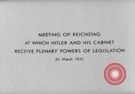 Image Adolf Hitler Allemagne, 1933, de la seconde 5 séquences d'archives historiques vidéo 65675047289