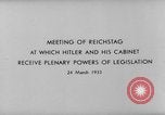 Image Adolf Hitler Allemagne, 1933, de la seconde 6 séquences d'archives historiques vidéo 65675047289