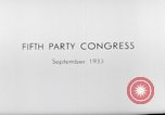 Standbild fünften Parteitag Deutschland, 1933, aus Sekunde 1 historischem Filmmaterial Videoclip 65675047297