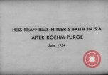 Standbild Rudolf Hess Deutschland, 1934, aus Sekunde 5 historischem Filmmaterial Videoclip 65675047300