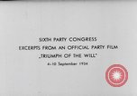 Standbild 6 NSDAP-Konferenz Deutschland, 1934, aus Sekunde 5 historischem Filmmaterial Videoclip 65675047301