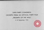 Standbild 6 NSDAP-Konferenz Deutschland, 1934, aus Sekunde 6 historischem Filmmaterial Videoclip 65675047301