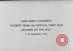 Standbild 6 NSDAP-Konferenz Deutschland, 1934, aus Sekunde 8 historischem Filmmaterial Videoclip 65675047301