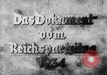 Standbild 6 NSDAP-Konferenz Deutschland, 1934, aus Sekunde 36 historischem Filmmaterial Videoclip 65675047301