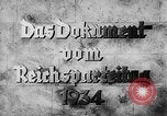 Standbild 6 NSDAP-Konferenz Deutschland, 1934, aus Sekunde 39 historischem Filmmaterial Videoclip 65675047301