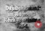 Standbild 6 NSDAP-Konferenz Deutschland, 1934, aus Sekunde 42 historischem Filmmaterial Videoclip 65675047301
