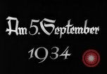 Standbild 6 NSDAP-Konferenz Deutschland, 1934, aus Sekunde 59 historischem Filmmaterial Videoclip 65675047301