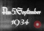 Standbild 6 NSDAP-Konferenz Deutschland, 1934, aus Sekunde 60 historischem Filmmaterial Videoclip 65675047301