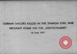 Immagine di Marinai tedeschi Germania, 1937, secondo 5 filmato di repertorio 65675047322