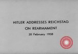 Image Adolf Hitler Allemagne, 1938, de la seconde 15 séquences d'archives historiques vidéo 65675047327