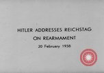 Image Adolf Hitler Allemagne, 1938, de la seconde 16 séquences d'archives historiques vidéo 65675047327