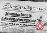 Image Adresses d'Adolf Hitler Autrichiens pendant Anschluss Vienne Autriche, 1938, de la seconde 7 séquences d'archives historiques vidéo 65675047328