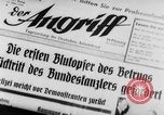 Image Adresses d'Adolf Hitler Autrichiens pendant Anschluss Vienne Autriche, 1938, de la seconde 18 séquences d'archives historiques vidéo 65675047328