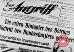 Image Adresses d'Adolf Hitler Autrichiens pendant Anschluss Vienne Autriche, 1938, de la seconde 19 séquences d'archives historiques vidéo 65675047328