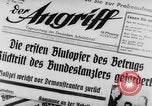 Image Adresses d'Adolf Hitler Autrichiens pendant Anschluss Vienne Autriche, 1938, de la seconde 20 séquences d'archives historiques vidéo 65675047328