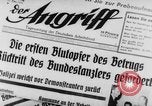 Image Adresses d'Adolf Hitler Autrichiens pendant Anschluss Vienne Autriche, 1938, de la seconde 21 séquences d'archives historiques vidéo 65675047328