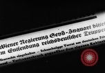 Image Adresses d'Adolf Hitler Autrichiens pendant Anschluss Vienne Autriche, 1938, de la seconde 28 séquences d'archives historiques vidéo 65675047328