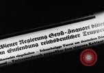 Image Adresses d'Adolf Hitler Autrichiens pendant Anschluss Vienne Autriche, 1938, de la seconde 29 séquences d'archives historiques vidéo 65675047328
