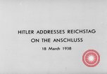 Image Adolf Hitler Allemagne, 1938, de la seconde 3 séquences d'archives historiques vidéo 65675047330
