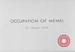 Image Adolf Hitler Memel Lituanie, 1939, de la seconde 1 séquences d'archives historiques vidéo 65675047342