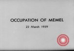 Image Adolf Hitler Memel Lituanie, 1939, de la seconde 3 séquences d'archives historiques vidéo 65675047342