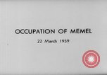 Image Adolf Hitler Memel Lituanie, 1939, de la seconde 4 séquences d'archives historiques vidéo 65675047342
