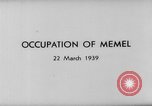 Image Adolf Hitler Memel Lituanie, 1939, de la seconde 5 séquences d'archives historiques vidéo 65675047342