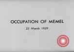 Image Adolf Hitler Memel Lituanie, 1939, de la seconde 6 séquences d'archives historiques vidéo 65675047342