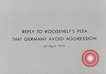 Image Adolf Hitler Berlin Allemagne, 1939, de la seconde 1 séquences d'archives historiques vidéo 65675047343