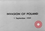 Immagine di Invasione della Polonia da parte della Germania Polonia, 1939, secondo 1 filmato di repertorio 65675047348