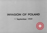Immagine di Invasione della Polonia da parte della Germania Polonia, 1939, secondo 3 filmato di repertorio 65675047348