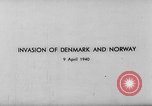 Immagine di Invasione della Danimarca La Scandinavia, 1940, secondo 9 filmato di repertorio 65675047349