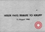 Immagine di Omaggio a Krupp Germania, 1940, secondo 6 filmato di repertorio 65675047352