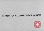 Image Heinrich Himmler MINSK Bélarus Union Soviétique, 1941, de la seconde 4 séquences d'archives historiques vidéo 65675047359