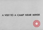 Image Heinrich Himmler MINSK Bélarus Union Soviétique, 1941, de la seconde 7 séquences d'archives historiques vidéo 65675047359