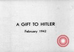 Image Adolf Hitler Allemagne, 1942, de la seconde 6 séquences d'archives historiques vidéo 65675047361
