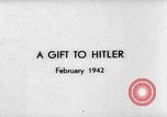Image Adolf Hitler Allemagne, 1942, de la seconde 7 séquences d'archives historiques vidéo 65675047361